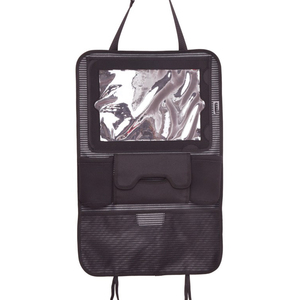 Luxury Car Seat Back Folding Table Auto Car Detailing Organizer with Tablet Holder-Car Seat Storage bag