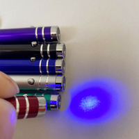 Mini détecteur d'argent portatif de lumière violette UV LED lanterne de camping stylo anti-contrefaçon