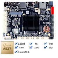 Allwinner A527 Android SBC Carte mère octa-core avec processeur octa-core 2.0GHz Interfaces multi-industrielles Support Android 13 OS