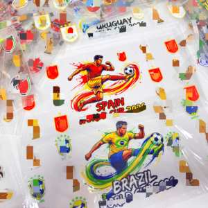Vente en gros usine : Film UV DTF pour gobelets et bouteilles Coupe du Monde 2026, autocollants durables <span class=keywords><strong>de</strong></span> joueurs <span class=keywords><strong>de</strong></span> football, impression par transfert PET - Product Image 1