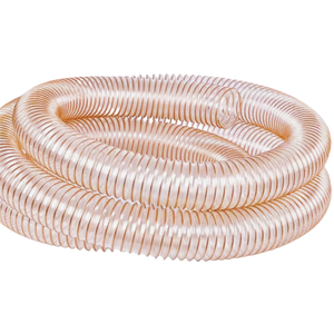 <span class=keywords><strong>Manguera</strong></span> colectora de polvo de PU de alta calidad con alambre de acero Shandong Poliuretano Venta directa de fábrica Servicio de corte personalizado - Product Image 1
