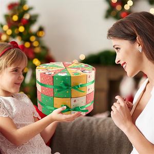 Vente en gros Boîte <span class=keywords><strong>de</strong></span> Noë<span class=keywords><strong>l</strong></span> vide recyclable personnalisée Boîtes cadeaux surprise 12 pièces <span class=keywords><strong>Calendrier</strong></span> <span class=keywords><strong>de</strong></span> <span class=keywords><strong>l</strong></span>'<span class=keywords><strong>avent</strong></span> secret - Product Image 2