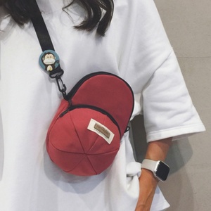 Canvas <strong>Mini</strong> Wholesale Unisex Trendy Hat Style Crossbody <strong>Bag</strong> Versatile Men Women Single Shoulder <strong>Bag</strong> Portable Phone Pouch - Product Image 3