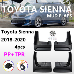 Guardabarros para Toyota Sienna 2018-2021, Deflectores de Neumáticos de Plástico Negro para Transmisión Automática - Product Image 4