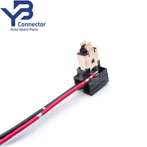 H1 H3 구리 코어 베이클라이트 자동차 전구 소켓 휘어진 플러그 2핀 배선 부품 - Product Image 2