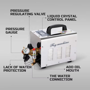 300W sương mù áp suất cao sương mù 1L/PHÚT sân sau phun sương Hệ thống làm mát bằng thép không gỉ phủ 100 12 giờ hoạt động - Product Image 3