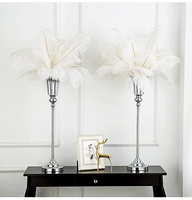 Vases de mariage hauts décoratifs en métal doré, support à fleurs pour décoration de mariage, centres de table pour fête de mariage, décoration de chemin de table