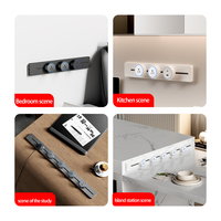 Système de rail électrique intelligent pour bureau et cuisine, 8000W, courant nominal 15A, multifonctionnel, prise sur rail standard américaine