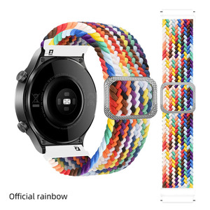 <span class=keywords><strong>Bracelet</strong></span> de montre en nylon tressé réglable de 22 mm 20 mm pour GH Samsung <span class=keywords><strong>Galaxy</strong></span> <span class=keywords><strong>Watch</strong></span> 3 <span class=keywords><strong>Active</strong></span> <span class=keywords><strong>2</strong></span> 46 mm 42 mm - Product Image 1