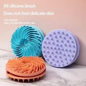 Spazzola per doccia in Silicone ciclone per uso alimentare esfoliante e massaggiante per la pulizia del corpo - Product Image 3