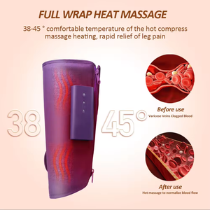 Phenitech Akku-Bein massage gerät zur Durchblutung und Schmerz linderung Fuß waden massage gerät Luftkompressions-Bein massage mit Wärme