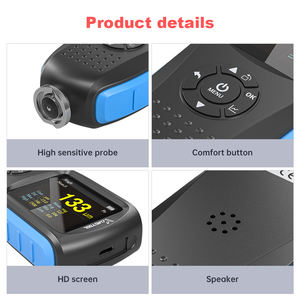 Vdiaggटूल vc300 कार पेंट फिल्म मोटाई परीक्षक 0.1 माइक्रोन/0-1500um mfe मैनुअल पेंट उपकरण डिजिटल कोटिंग मोटाई गेज - Product Image 6