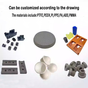 Tùy chỉnh CNC chế biến của PEEK Nylon Rod POM điện Bảng gỗ PTFE sợi thủy tinh Hội Đồng Quản trị các bộ phận nhựa theo bản vẽ - Product Image 2