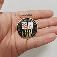 Pièce de monnaie en cuivre de défi, commémorative, en métal rond, pureté .999, 1 oz et 5 oz AVDP, pour la médaille commémorative Tournesol du Drapeau Américain