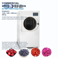 Máquina Liofilizadora Comercial SJ-30H de 35 kg para Café, Liofilizador al Vacío para Café Instantáneo e Ingredientes de Bebidas
