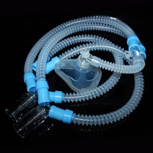 Tuyau flexible ondulé en silicone OEM Certification LFGB <span class=keywords><strong>Circuit</strong></span> respiratoire d'anesthésie en tube ondulé en silicone de qualité médicale - Product Image 5