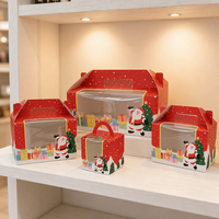 Boîtes à dessert de Noël 1/2/4/6 en papier pour muffins et cupcakes, fabriquées en Chine, pour emporter