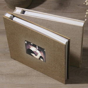 Kreatif Premium Hardcover kosong perekat DIY Album foto buku tempel pernikahan memori bayi perjalanan kenang-kenangan koleksi hadiah - Product Image 3