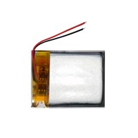 Baterai Lithium Ion Li-Ion Polimer 3.7V 400mAh 602530 2 Kabel untuk Earbud, Smartwatch, Speaker, MP3, GPS, HEADPHONE, HEADSET, TWS L257