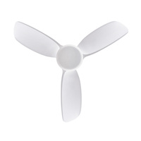 Ventilateur de plafond moderne à LED de 42 pouces illuminant la chambre à coucher à pales ABS ventilateur de plafond télécommandé avec lumière LED et télécommande pour la maison