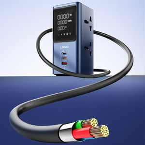 LDNIO SC2 High Quality Multi <strong>Plug</strong> <strong>Extension</strong> <strong>Socket</strong> 4 Way Desk Power Strip with Usb c - Product Image 5