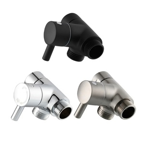 Válvula desviadora de ducha de latón G1/2" en T para inodoro/bidé, conector en T de 3 vías para grifo de ducha - Product Image 3