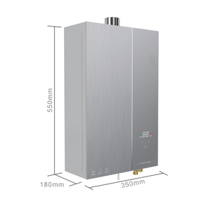 12L khí đốt tự nhiên khí đốt hộ gia đình Máy nước nóng khí đồng trao đổi nhiệt tiết kiệm năng lượng nhanh chóng khởi động áp lực nước thấp - Product Image 4