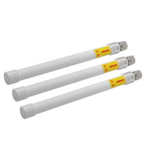 Antena de comunicación de fibra de vidrio omnidireccional para exteriores de banda ancha VHF/UHF/ GSM 30-1000MHz - Product Image 2
