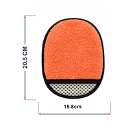 Esun Gant de lavage de voiture en microfibre double face, conception de nettoyage multifonctionnelle pour le detailing automobile