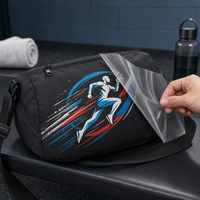 Autocollants thermocollants personnalisés pour sacs à dos, sacs d'école et de voyage, impression de logos, service d'usine OEM en gros