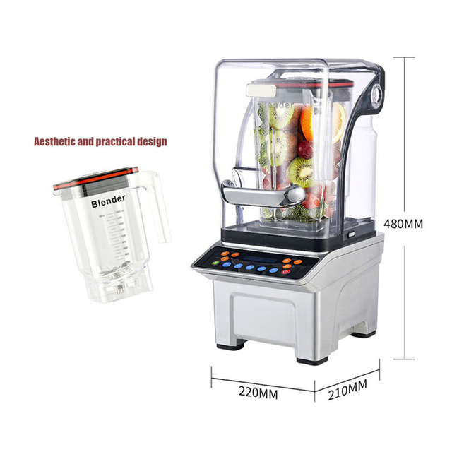 High-Power Commercial Blender with Heavy-Duty Motor High-Speed Mixer and OEM Design for High-End Juicing Applications
