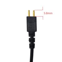 Auriculares de Conducción Ósea B71 y Cable para Audiómetro con Pin de Soldadura de 5.8mm