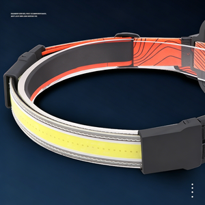 ไฟคาดศีรษะ LED ความสว่างสูง กันน้ำ IP65 230 °   ไฟฉายคาดศีรษะแบบลำแสงกว้างสำหรับการวิ่ง ทำงาน และการสำรวจกลางแจ้ง - Product Image 4