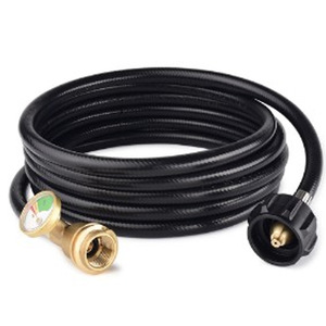 Manguera de propano QCC de 6 pies con conector universal para parrilla, cocina, repostería y barbacoa al aire libre - Product Image 1