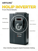Variateur de fréquence avancé Holip Danfoss HLP-C100 11KW 15HP pour contrôle de pression constante AC VFD pour compresseur d'air à vis