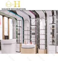 Conception de magasin de parfums sur mesure, aménagement clé en main, solutions d'affichage intérieur pour boutiques de parfums de luxe pour les commerces de détail