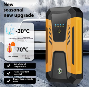 Профессиональное портативное пусковое устройство для автомобиля 12В с пиковой током 1000А, емкостью 10000 мАч, интеллектуальной зарядкой и LED-дисплеем для экстренного запуска двигателя - Product Image 3