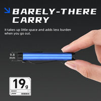 Lampe torche LED portable personnalisée, rechargeable, puissante, mini lampe torche à clé