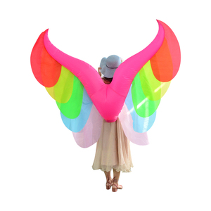 Dames Halloween Cosplay Vlindervleugel Kostuum Volwassen Opblaasbaar Dier Pak Voor Feest Of Outdoor Leuke Prestatiekleding - Product Image 6