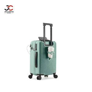 <span class=keywords><strong>Valise</strong></span> à roulettes ABS légère à ouverture frontale pour homme et femme, petite taille, avec serrure TSA, bagage cabine étanche - Product Image 5