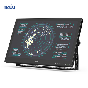 New 24 inch IP65 không thấm nước công nghiệp cảm ứng điện dung màn hình màn hình USB 1500nits ngoài trời biển LCD hiển thị cá Finder - Product Image 4