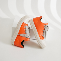 Sepatu Sneakers Fashion Pria Wanita Tali Lebar Kasual Sepatu Board Retro Kulit Asli Sepatu Skate Jalan Santai Streetwear