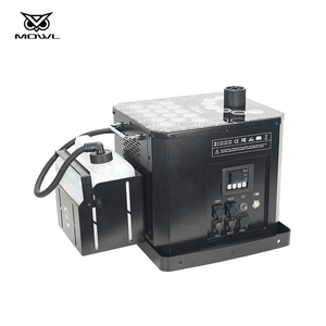 آلة نفاثة للضباب DMX512 مقاومة للمطر من MOWL W ، آلة عمود غاز الهواء LED RGB للعرض - Product Image 6