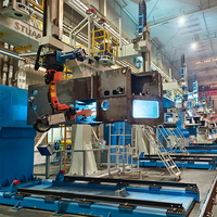 Robot de soudage automatique industriel à 6 axes, sans enseignement, pour soudage de plaques moyennes épaisses en acier au carbone