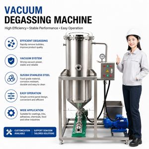 Máquina de Desgasificación al Vacío para Leche Líquida de Grado Alimentario, Equipo de Desgasificación al Vacío Totalmente Automático - Product Image 5