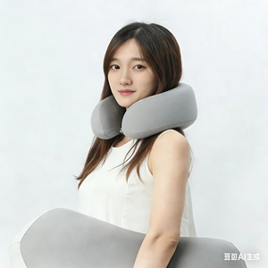 Oreiller cervical ergonomique réglable en mousse à mémoire de forme, soulagement des douleurs cervicales et housse respirante pour les dormeurs à domicile - Product Image 5