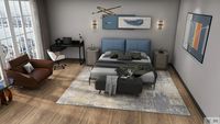 Chine usine fabrication nouveau design scène personnalisé moderne 5 étoiles hôtel chambre mur à mur luxe Axminster tapis