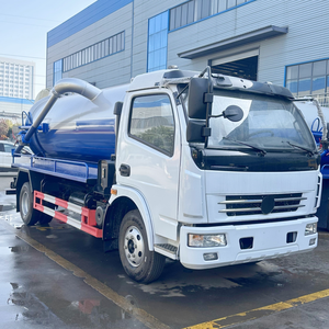 Camion d'aspiration de boues Chengli 4x2 8 tonnes Euro 3, diesel, collecteur d'eaux usées, vente directe d'usine - Product Image 1