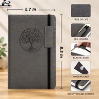 Carnet en cuir PU souple personnalisé de haute qualité avec logo A5, papier écologique, carnet de notes