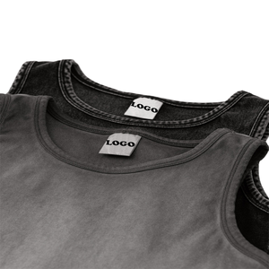 Débardeurs pour hommes de haute qualité, coupe classique, 100% coton, respirants, décontractés, vêtements d'été pour hommes, logo personnalisé - Product Image 1